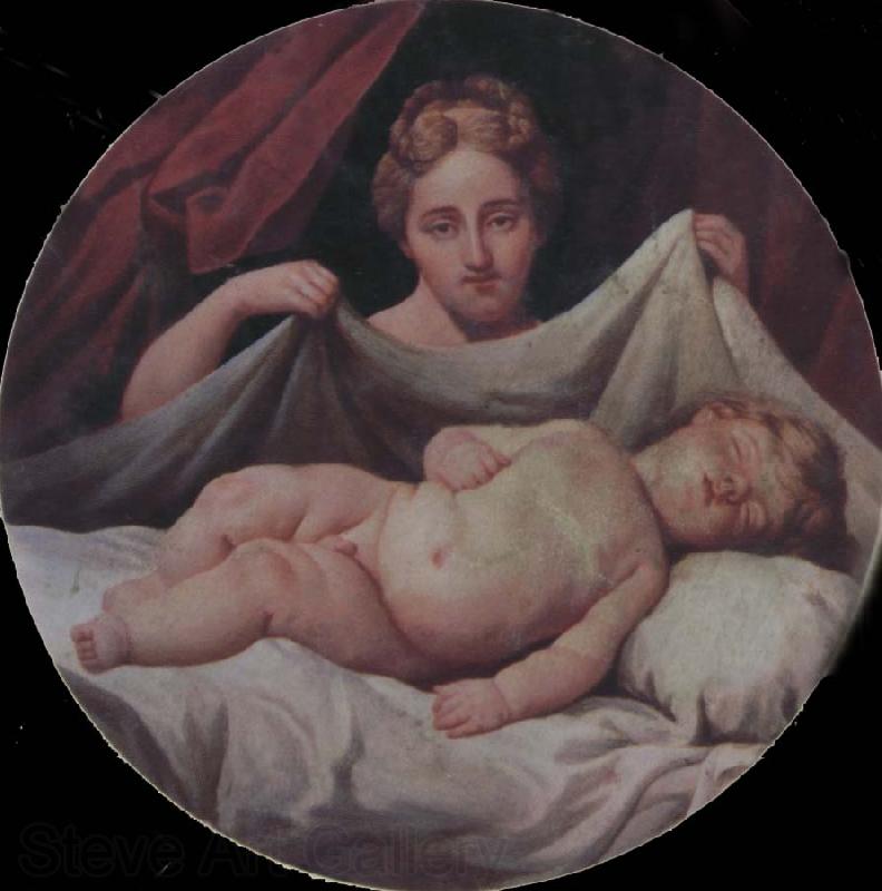 George Stubbs Mother and Child Norge oil painting art